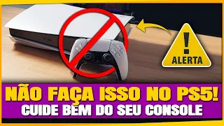 NUNCA FAÇA ISSO COM SEU PS5!!