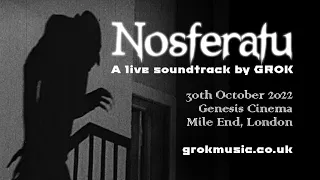 Live soundtrack to Nosferatu (1922) by GROK