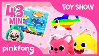 Baby Shark Toy Show | +Compilation | Pinkfong Songs for Children