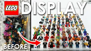 LEGO x IKEA: My Ultimate LEGO Minifigure/Set Display | Wicked Brick Display Review