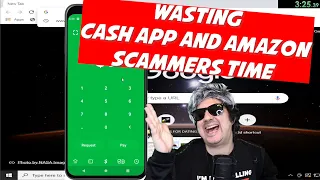 Wasting Cash App And Amazon Refund Scammers Time Being Ridiculous 🤣 Scambaiting