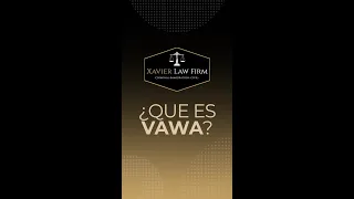 ¿Qué es VAWA?