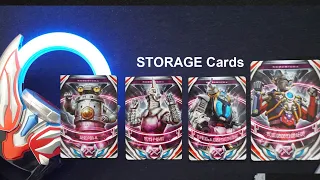 Ultraman Z (Storage) : Sevenger + Windom + King Joe STORAGE + Ultroid ZERO | Ultra Replica Orb Ring.