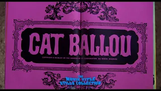 Cat Ballou (1965) title sequence