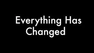 Everything Has Changed - Cover Version