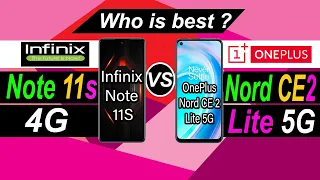 infinix note 11s vs oneplus nord ce2 lite 5g