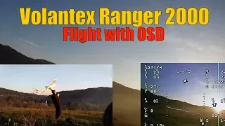 Volantex Ranger 2000 V757-8 - APM, OSD & GPS Flight Test