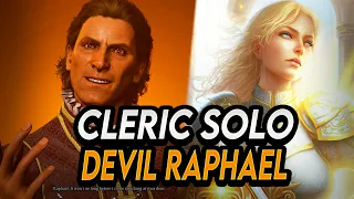 Baldur's Gate 3: Light Cleric solo Raphael | Tactician Mode