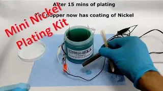 Nickel plating over Copper DIY