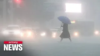 One person killed, another missing following heavy rain and flooding in S. Korea