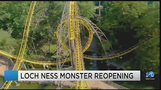 Busch Gardens' Loch Ness Monster reopening in May after renovations