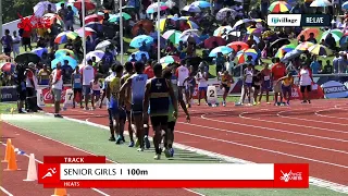 fijivillage Re:Live | Senior Girls 100M Heat 3  | Day 1