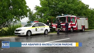 Детали серьезной аварии в Фалештах: во всем винят 20-летнего водителя