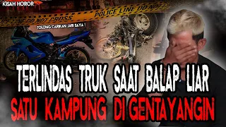 BALAP LIAR. NINJA BIRU CRASH DAN MENINGG4L DITEMPAT! SATU KAMPUNG DI GENTAYANGIN