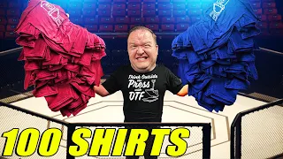 100 Shirt Challenge | DTF vs Screen Printing