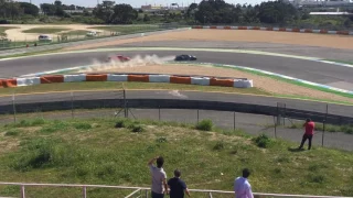 Ferrari Crash Estoril 8 Abril 2017