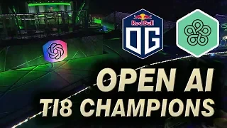 Game 2 - OG vs OpenAI FIVE - TI8 CHAMPIONS vs BOTS FINAL DOTA 2 Like Playing 45 Thousand Years