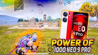 POWER OF IQOO NEO 9 PRO SMOOTH+90FPS💥 SOLO 🆚 SQUAD CLUTCHES BGMI / TEST 2024⚡@Dakurush