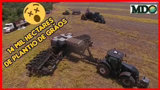 FINAL DE PLANTIO EM UMA FAZENDA DE 14mil Hectares || COMO FUNCIONA??