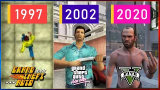 Evolution of Grand Theft Auto 1997-2020