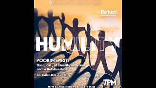 Poor In Spirit: The Quality of Humility with God and in Relationships (Matthew 5:3, 5) - J.K. Ham…