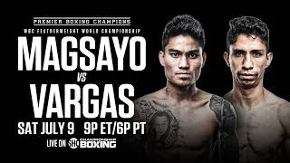 Mark Magsayo vs Rey Vargas Prediction (WBC Featherweight Championship)