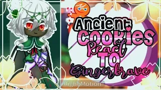 🌿Ancient cookies react to gingerbrave and friends🌿||🌼Gacha club react🌼||👑Cookie run kingdom 👑||🥀