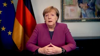 En su último mensaje semanal, Merkel instó a frenar la Covid-19: "Cada vacuna cuenta"