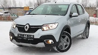 RENAULT LOGAN STEPWAY 2020 LIFE 1.6L 82! И СПАСЕНИЕ КОТЕЙКИ!