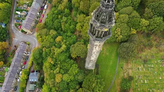 WAINHOUSE TOWER HALIFAX FOLLY UK DRONE FLIGHT 4K DJI MINI 3 PRO