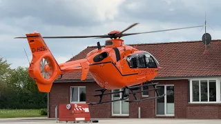 BMI Luftrettung | Landung Christoph 12 | Airbus EC135 | D-HZSG | Siblin / Ahrensböck