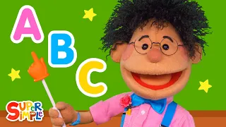 The Alphabet Chant feat. The Super Simple Puppets | Kids Songs | Super Simple Songs