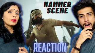 KGF Hammer & Blind Man Scene Reaction with Mom | Yash | Boyzify Reactions