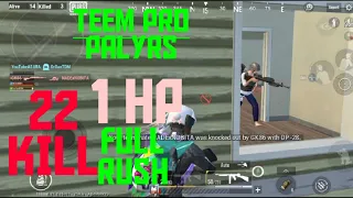 😎PRO TEEM PALYRS//ONLY RUSH GAMEPAY|| PUBG MOBILE LITE|| CHALAK TEEM YT😀// FANNY| MEEMS IN |INDIA!||