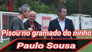 PAULO SOUSA CONHECENDO O NINHO !!!!