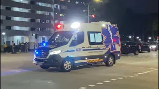 HI-LO SIREN! - [ENROUTE TO HOSPITAL] SCDF A321 (7th Generation Ambulance)