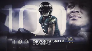 NFL Top 100 Players 2023: Eagles' WR Devonta Smith No. 100