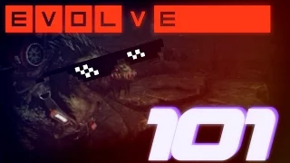 Evolve 101 - Дэйзи тащит раунд