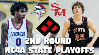 North Meck Vs South Meck: Isaiah Evans Goes OFF For 35 In The 2nd Round Of NC4A State Playoffs | 4K