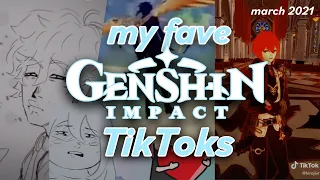 my fave genshin impact tiktoks (march 2021)