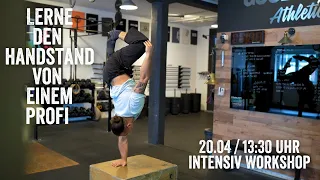 Good Times Athletics // Handstand Workshop