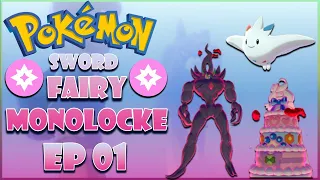 Beating Pokemon Sword by Only using FAIRY Type Pokemon!