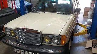 1982 Mercedes 300TD Part 1 - Initial Inspection Before Restoration