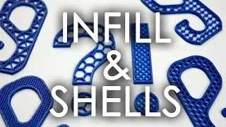 INFILL pattern and SHELLS - How to get the maximum STRENGTH out of your 3D prints?