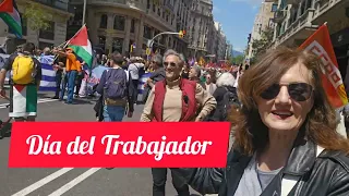 Día del Trabajador. 1 мая Барселона