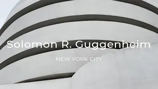 A Visit To the Solomon R. Guggenheim Museum in New York City