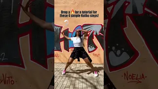 Wanna learn these 4 Kuthu steps? Drop a 🔥 for the tutorial #kuthudance #vinathasreeramkumar