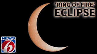Timelapse: See full 'ring of fire' eclipse in 10 minutes