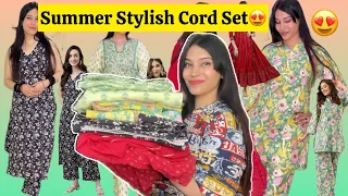 Garmiyo ke liye Stylish Cord set le liye😍Best Cord set haul under 800🥰 /Roohdreamz