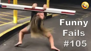 TRY NOT TO LAUGH WHILE WATCHING FUNNY FAILS #105